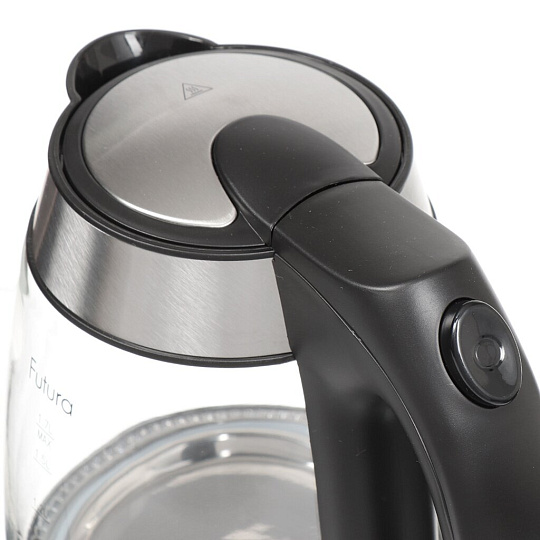 Чайник электрический стеклянный First FA-5406-4 Black, 1.7 л, 2.2 кВт