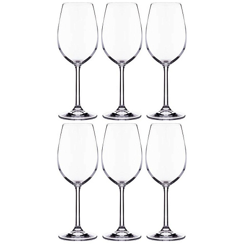 Набор бокалов для вина из 6 шт. "gastro / colibri" 350 мл. высота 22 см, 669-062
