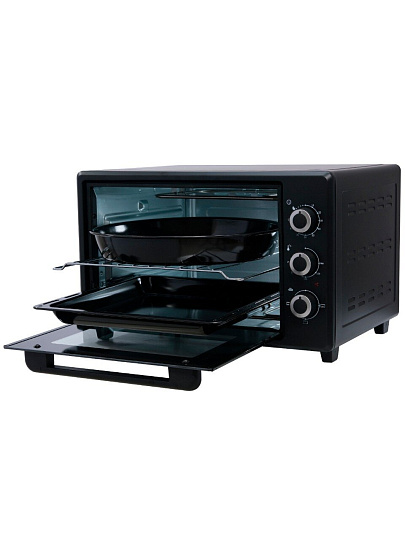 Духовка электрическая, Oasis, 40 л, 1500 Вт, 3 режима, черная, M-40B1