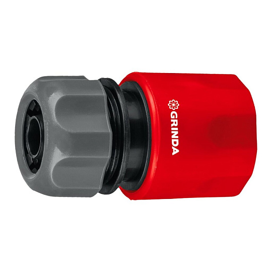 Соединитель 1/2'', быстросъемный, пластик, для шланга, Grinda, GC-12, 8-426325_z01