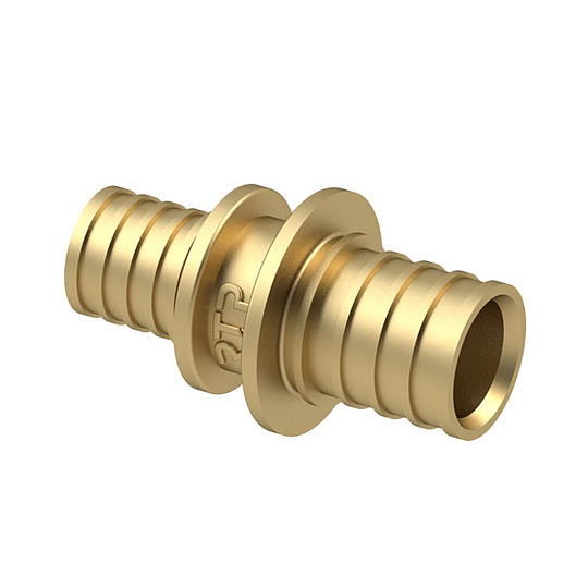 Муфта 16х20 мм, латунь, РосТурПласт