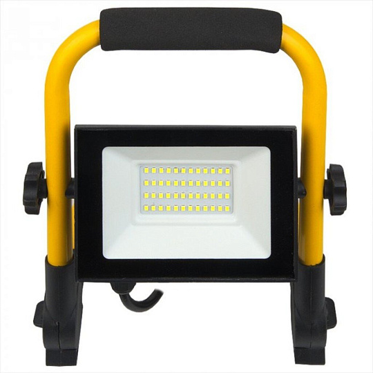 Прожектор светодиодный, General Lighting Systems, 50 Вт, 6500 К, IP65, 4680 Лм, черный с желтым, 403279