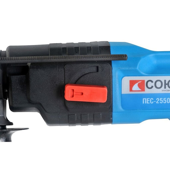 Перфоратор Союз, ПЕС-2550, SDS-Plus, 800 Вт, 1.5 Дж, 2 режима, ПЕС-2550