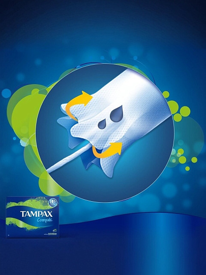 Тампоны Tampax, Compak Super, 16 шт, TM-83730736