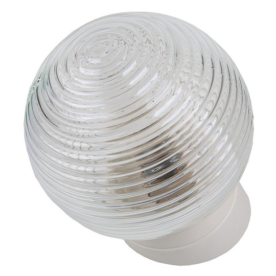 Светильник General Lighting Systems, НББ 64-60-025.01, 60 Вт, E27, на 1 лампочку, IP40, 18х18х14 см, наклонный, шар-стекло, 437857