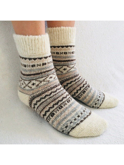 Носки для женщин, овечья шерсть, Truly wooly, в ассортименте, р. 23-25