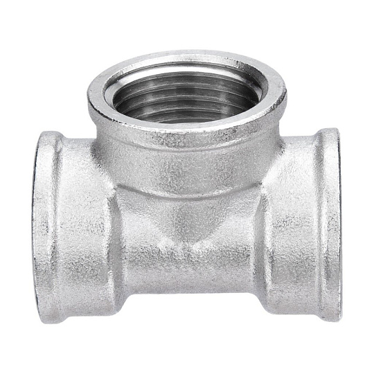 Тройник 3/4", г-г-г, латунь, AquaLink