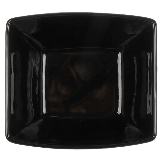 Салатник фарфор, квадратный, 3.5 см, 10х9х3.5, Charm Black, Atmosphere, AT-K3454