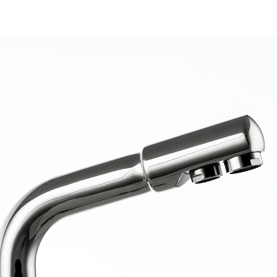 Смеситель для кухни, Rossinka, с картриджем, с подключением к фильтру, хром, Z35-31