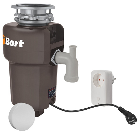 Измельчитель для мойки Bort, Titan 5000, 560 Вт, 3201 об/мин, 1400 мл