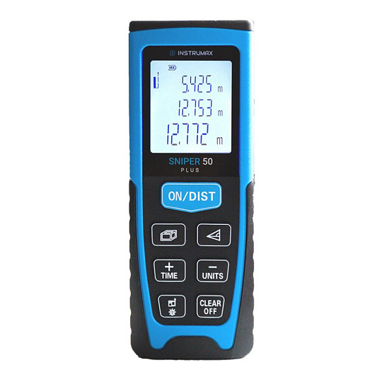 Дальномер лазерный, 0.05-50 м, Instrumax, Sniper 50 Plus, IM0116