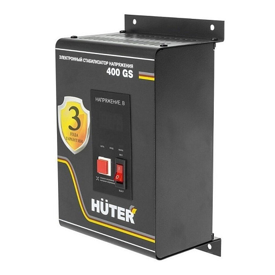 Стабилизатор напряжения Huter, 400GS, 0.35 кВт, 110-260 В, 63/6/12