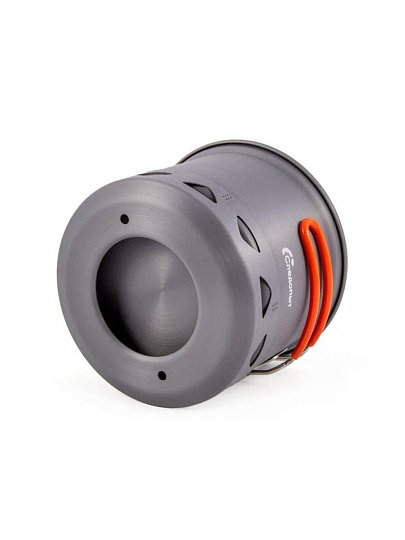 Набор посуды походный, анодированный алюминий, 2 предмета, с радиатором, Следопыт, Forza, PF-CCS-F03