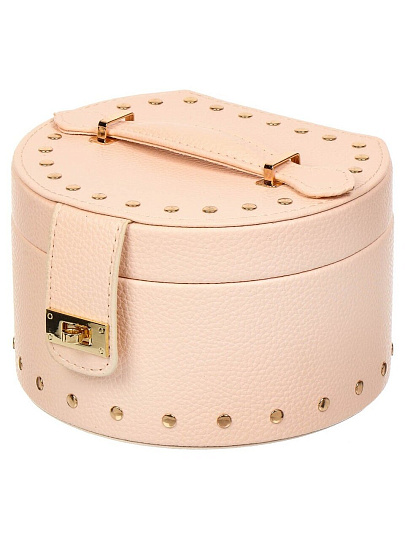 Шкатулка 18х16х11 см, бежевая, Y4-6762