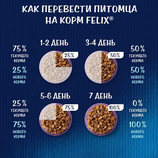 Корм для животных Феликс, Природа вкуса, 75 г, для взрослых кошек, кусочки в соусе, лосось, пауч, 12512724
