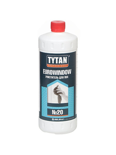 Очиститель для ПВХ, Eurowindow №20, 0.95 л, Tytan, 10894