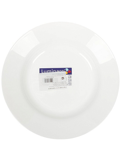Тарелка обеденная, стеклокерамика, 24 см, круглая, Everyday, Luminarc, G0564/Q1930