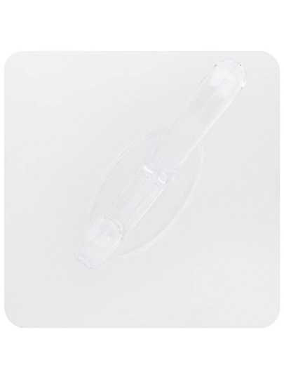 Набор крючков самоклеющийся, 3 крючка, 3 шт, 7х7 см, ПВХ, акрил, 104941