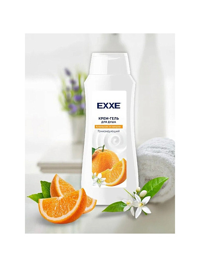 Гель для душа Exxe, Апельсин и пачули, 400 мл