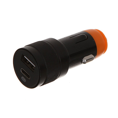 Автомобильное зарядное устройство Red Line, Tech AC-20, USB Type-C, 3 А, черное, УТ000021673