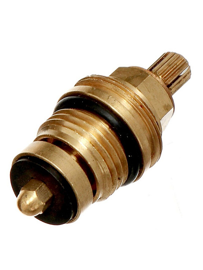 Кран-букса латунь, 1/2 '', 2 резьбы, с резиновыми вставками, 62 г, ComfortFactor, Mayfair №8, 51812