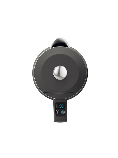 Чайник электрический Redmond, SkyKettle KM231S, Strix, серый, 1.7 л, смарт, 2200 Вт, скрытый нагревательный элемент, пластик