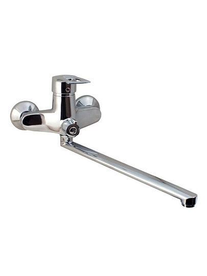 Смеситель для ванны, Fittap, GF 202-006E, с картриджем, хром