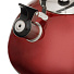 Чайник нержавеющая сталь, 2.5 л, со свистком, зеркальный, ручка пластиковая, Daniks, индукция, красный, MSY-021R - фото 2