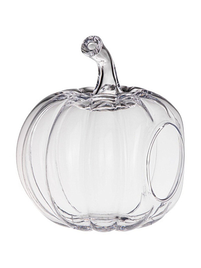 Ваза стекло, настольная, 23х24 см, Alegre Glass, Тыква, 337-030