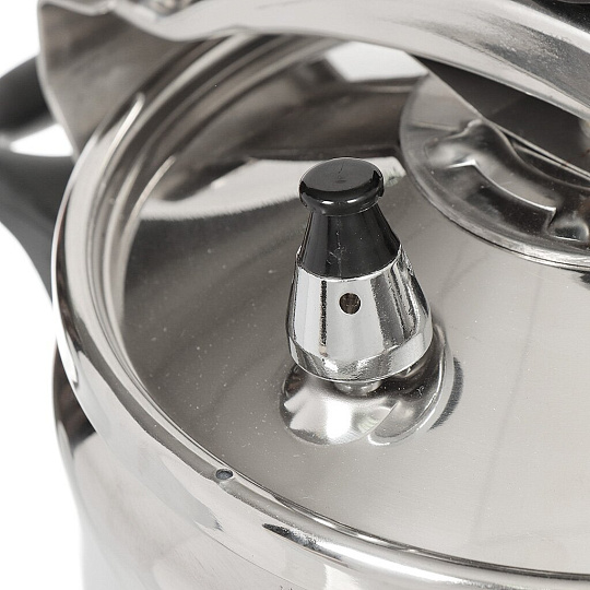 Скороварка нержавеющая сталь, 9 л, крышка нержавеющая сталь, пластиковая ручка, Rainstahl, 5600-09RS\PR