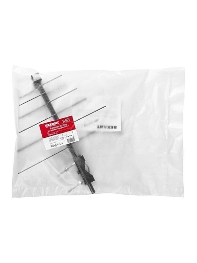 Антенна телевизионная DVB-T2, 8 дБ, цифровое тв, Rexant, RX-421, наружная, 34-0421