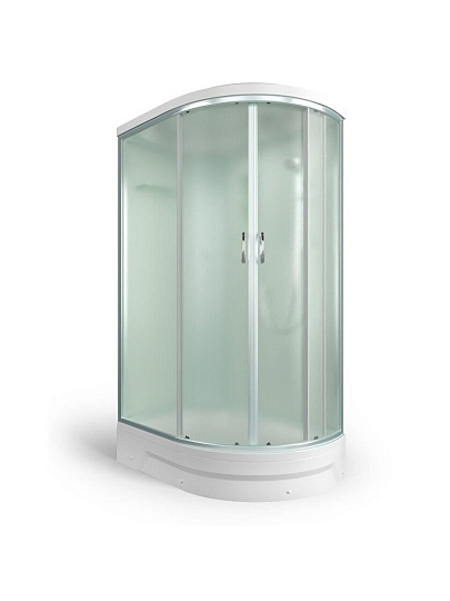 Душевая кабина 120х80х226 см, левый, поддон 26 см, матовая, Erlit, ER351226L-C3-RUS