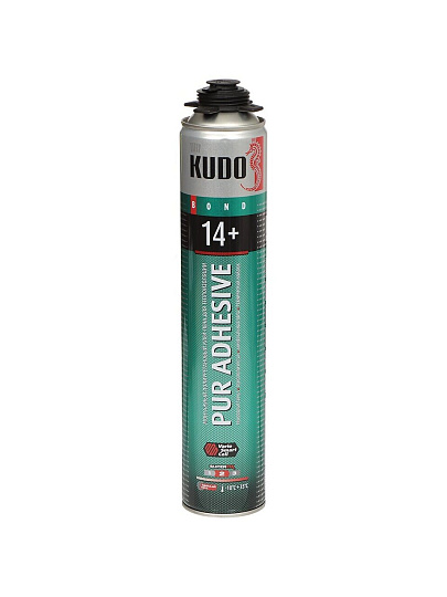 Клей-пена KUDO, APS 14+, 1 л, для теплоизоляции, всесезонный, KUPP10UAPS