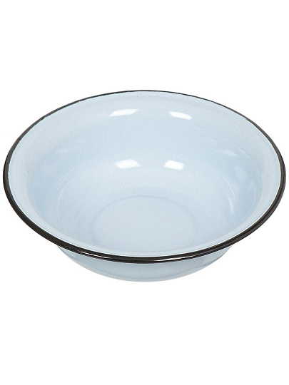 Миска эмалированная сталь, круглая, 7 см, 2 л, Сибирские товары, С40310/С40310.СГ