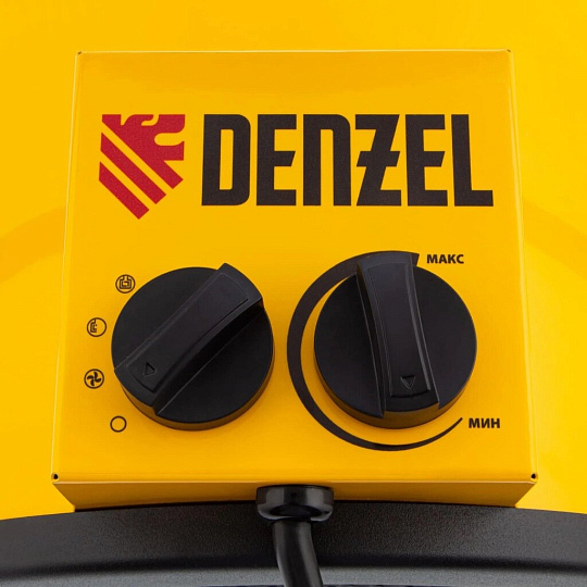 Пушка тепловая электрическая, Denzel, SFH-9000, 9 кВт, 850 м³/ч, ТЭН, 3 режима, круглая, 96439