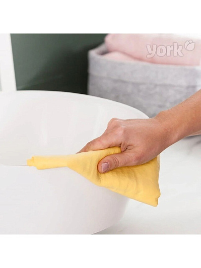 Салфетка для уборки, латекс, 43х32 см, York, Чудо, 024030/024050