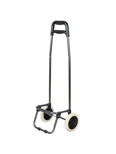 Тележка хозяйственная 89х34х28 см, металл, 30 кг, коричневая, складная, с сумкой, T2023-038