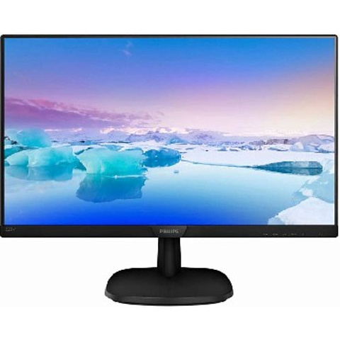 Монитор компьютерный PHILIPS 273V7QSB (00/01) 27, черный