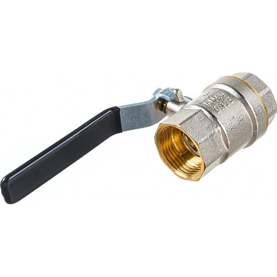 Кран для воды, 1", г-г, ручка, индивидуальная упаковка, PN40, РосТурПласт