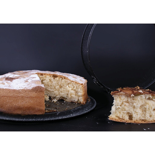 Форма для запекания сталь, 24х7 см, антипригарное покрытие, круглая, разъемная, Taller, TR-66321