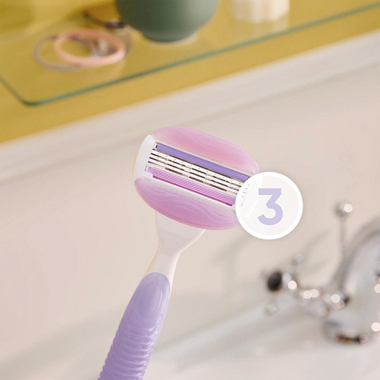 Сменные кассеты для бритв Venus, ComfortGlide Breeze, для женщин, 4 шт, 0050001369
