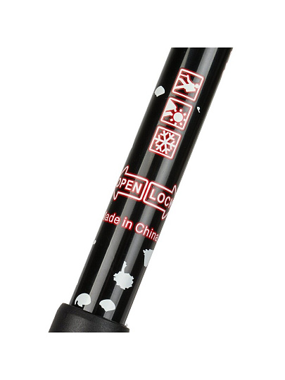 Палки для скандинавской ходьбы, 65-135 см, 2 шт, алюминий, рост 145-200 см, C120001