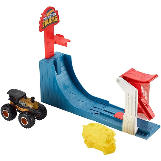 Игровой набор Hot Wheels, Monster Trucks Поединок в воздухе, GCG00