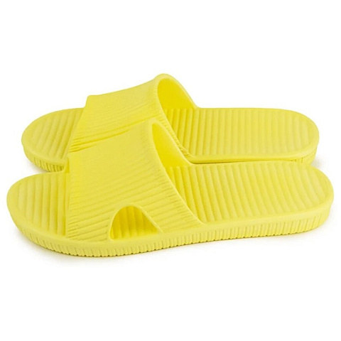Обувь пляжная для женщин, ЭВА, желтая, р. 39, 098-056-09