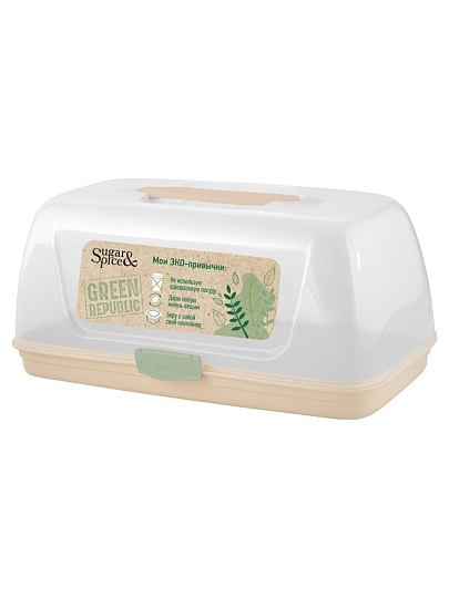Хлебница пластик, лен, Sugar&Spice, Green Republic, SE2238GR