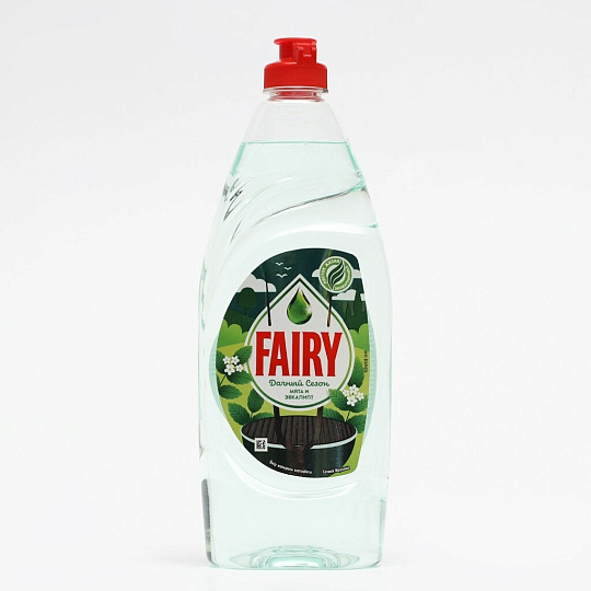 Средство для мытья посуды Fairy, Pure & Clean Мята и Эвкалипт, 650 мл