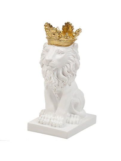 Фигурка декоративная Лев в короне, 11х8х20 см, в ассортименте, Y6-10552