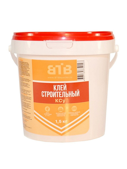 Клей ВТВ, водостойкий, однокомпонентный, 1.5 кг, КС