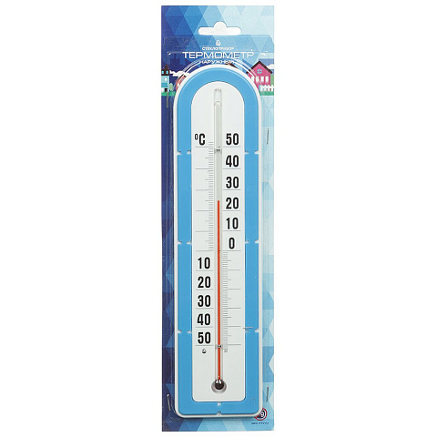 Термометр уличный, пластик, Стеклоприбор, ТБН-3-М2, в ассортименте, 300180
