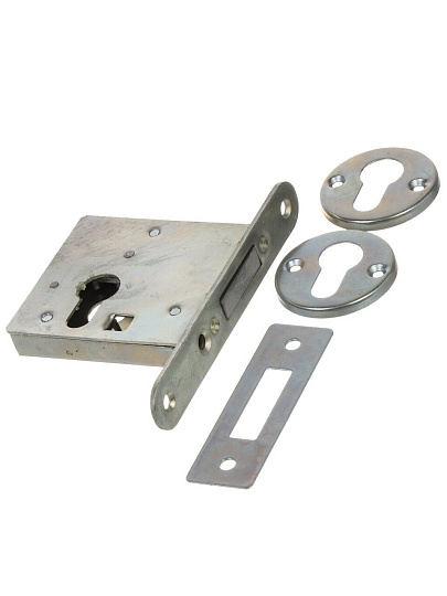 Замок врезной Зенит, ЗВ1-2, 00-00000435, без ручки, цилиндровый